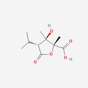 molecular formula C10H16O5 B1681382 Trichodesmic acid CAS No. 26543-10-2