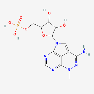 molecular formula C13H17N6O7P B1681385 1,4,5,6,8-Pentaazaacenaphthylen-3-amine CAS No. 61966-08-3