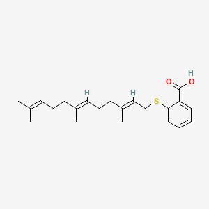 molecular formula C22H30O2S B1681403 Salirasib CAS No. 162520-00-5