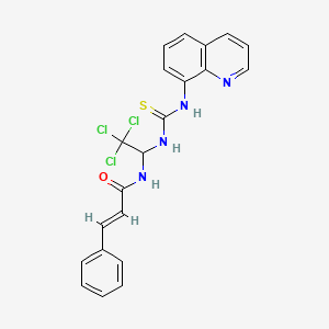 molecular formula C21H17Cl3N4OS B1681411 Salubrinal CAS No. 405060-95-9