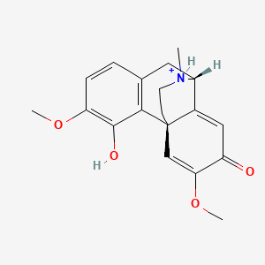 molecular formula C19H21NO4 B1681412 Salutaridine CAS No. 1936-18-1