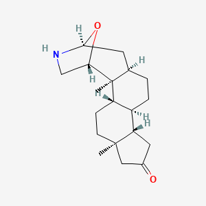 molecular formula C19H29NO2 B1681420 Samandarone CAS No. 467-52-7
