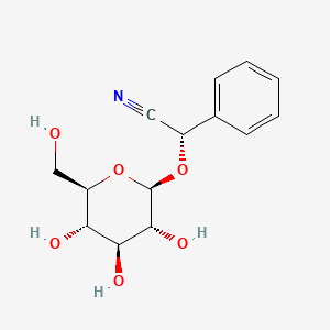 molecular formula C14H17NO6 B1681423 Sambunigrin CAS No. 99-19-4