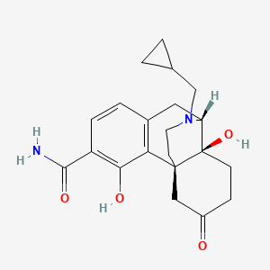 molecular formula C21H26N2O4 B1681425 Samidorphan CAS No. 852626-89-2