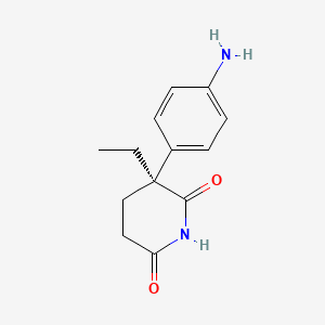 molecular formula C13H16N2O2 B1681426 (S)-aminoglutethimide CAS No. 57288-03-6