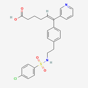 molecular formula C25H25ClN2O4S B1681428 Samixogrel CAS No. 133276-80-9