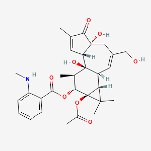 molecular formula C30H37NO8 B1681442 Sapintoxin D CAS No. 80998-07-8