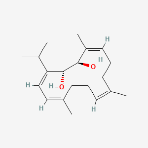 molecular formula C20H32O2 B1681463 Sarcophytol B CAS No. 72629-68-6