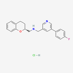 molecular formula C22H22ClFN2O B1681474 Sarizotan Hydrochloride CAS No. 195068-07-6