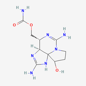 molecular formula C10H17N7O3 B1681487 Saxitoxinol CAS No. 75420-34-7