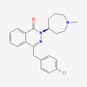 molecular formula C22H24ClN3O B1681488 (S)-Azelastine CAS No. 143228-85-7
