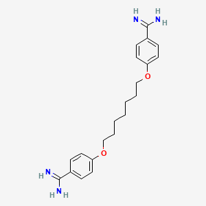 4,4'-[heptane-1,7-Diylbis(Oxy)]dibenzenecarboximidamide