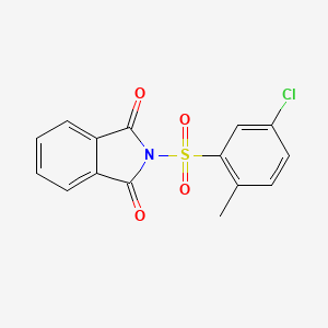molecular formula C15H10ClNO4S B1681525 Sch 13835 CAS No. 150519-34-9