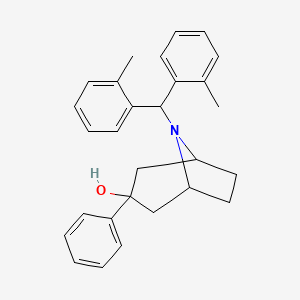 molecular formula C28H31NO B1681530 SCH 221510 CAS No. 322473-89-2