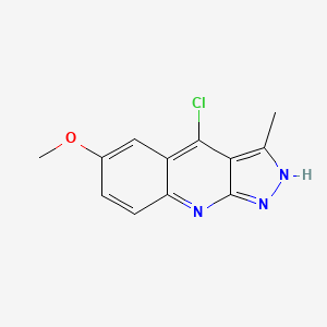 molecular formula C12H10ClN3O B1681540 SCH-43478 