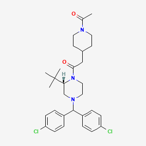 molecular formula C30H39Cl2N3O2 B1681543 SCH-451659 CAS No. 502628-66-2