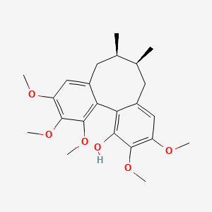 molecular formula C23H30O6 B1681549 Schisanhenol CAS No. 69363-14-0