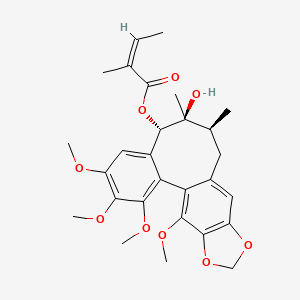 molecular formula C28H34O9 B1681551 Schisantherin B CAS No. 58546-55-7