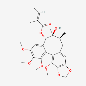 molecular formula C28H34O9 B1681552 Schisantherin C CAS No. 64938-51-8