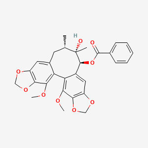 molecular formula C29H28O9 B1681553 Schisantherin D CAS No. 64917-82-4