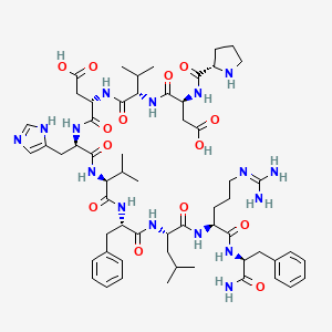 molecular formula C59H86N16O14 B1681554 Schistoflrfamide CAS No. 121801-61-4