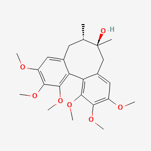 molecular formula C24H32O7 B1681555 Schizandrin CAS No. 7432-28-2