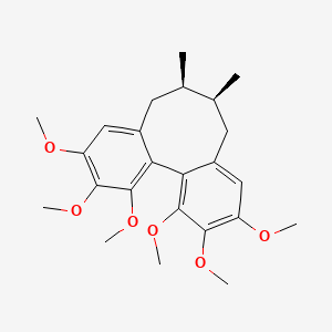 molecular formula C24H32O6 B1681556 Deoxyschizandrin CAS No. 61281-38-7