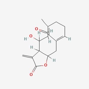 molecular formula C15H18O4 B1681560 Schkuhriolide CAS No. 73675-60-2