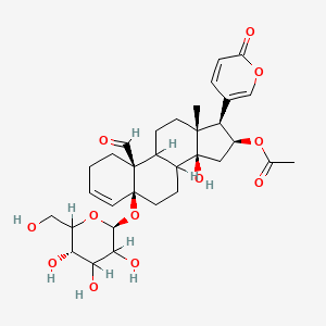 molecular formula C32H42O12 B1681563 Scillicyanoside CAS No. 11005-49-5