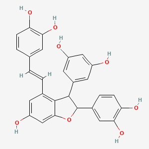molecular formula C28H22O8 B1681564 Scirpusin B CAS No. 69297-49-0