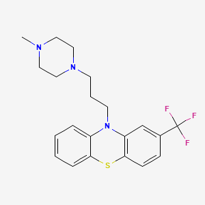 molecular formula C21H24F3N3S B1681574 Trifluoperazine CAS No. 117-89-5
