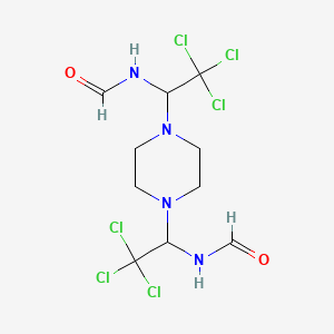 molecular formula C10H14Cl6N4O2 B1681575 Triforine CAS No. 26644-46-2