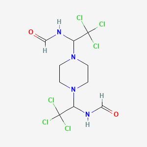 molecular formula C10H14Cl6N4O2 B1681575 Triforin CAS No. 26644-46-2