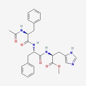 molecular formula C27H31N5O5 B1681576 Triletide CAS No. 62087-96-1