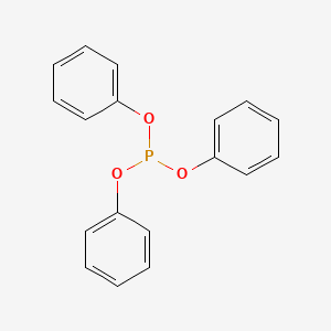 molecular formula C18H15O3P<br>(C6H5O)3P<br>C18H15O3P B1681583 Triphenyl phosphite CAS No. 101-02-0