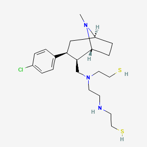 molecular formula C21H34ClN3S2 B1681594 Tropantiol CAS No. 189950-11-6
