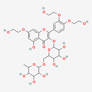 molecular formula C33H42O19 B1681598 Troxerutin CAS No. 7085-55-4