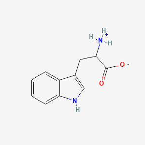 molecular formula C11H12N2O2 B1681604 色氨酸 CAS No. 73-22-3