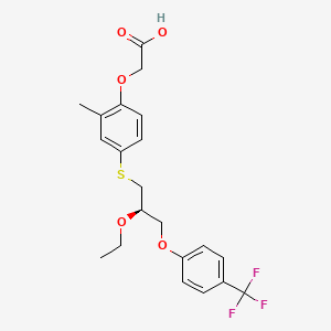 molecular formula C21H23F3O5S B1681609 Seladelpar CAS No. 851528-79-5
