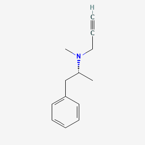 molecular formula C13H17N B1681611 Selegiline CAS No. 14611-51-9