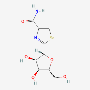 molecular formula C9H12N2O5Se B1681613 Selenazofurin CAS No. 83705-13-9