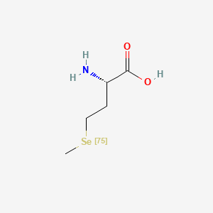 molecular formula C5H11NO2Se B1681617 (2S)-2-amino-4-methylselanylbutanoic acid CAS No. 1187-56-0