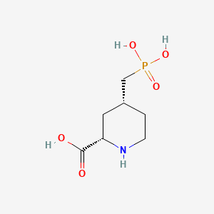 molecular formula C7H14NO5P B1681618 Selfotel CAS No. 110347-85-8