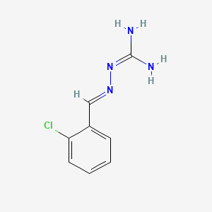 molecular formula C8H9ClN4 B1681622 Icerguastat CAS No. 13098-73-2