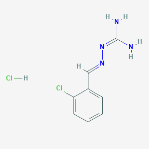 Amino(2-(2-Chlorobenzylidene)Hydrazinyl)Methaniminium Chloride