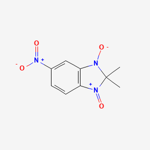 molecular formula C9H9N3O4 B1681625 Sepin-1 CAS No. 163126-81-6