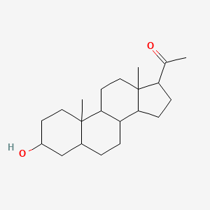 molecular formula C21H34O2 B1681626 Allopregnanolone CAS No. 516-55-2
