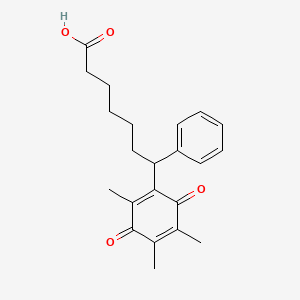molecular formula C22H26O4 B1681632 Seratrodast CAS No. 112665-43-7