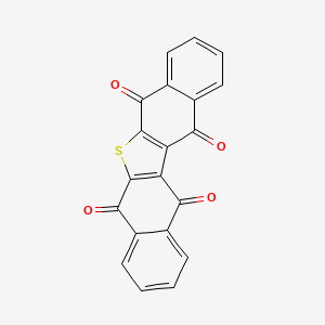 molecular formula C20H8O4S B1681635 Seriniquinone CAS No. 22200-69-7