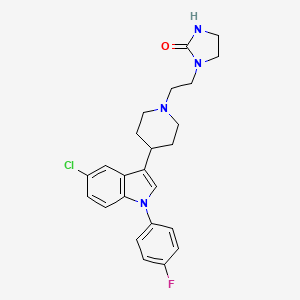 molecular formula C24H26ClFN4O B1681639 Sertindole CAS No. 106516-24-9
